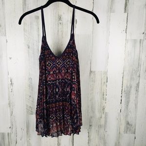 HIP cami purple aztec design NWT Size L